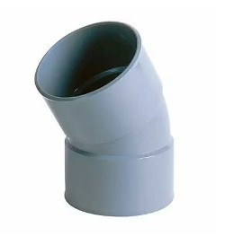 COUDE PVC FEMELLE/FEMELLE 30°