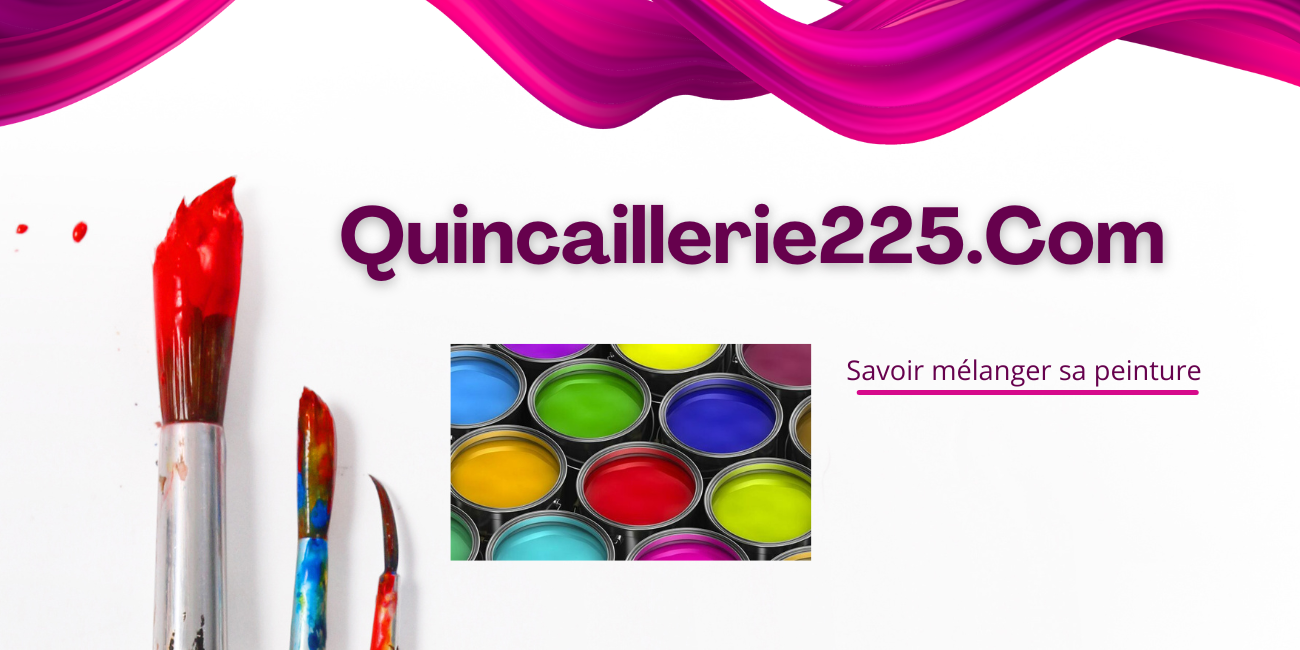 Mélange de peinture