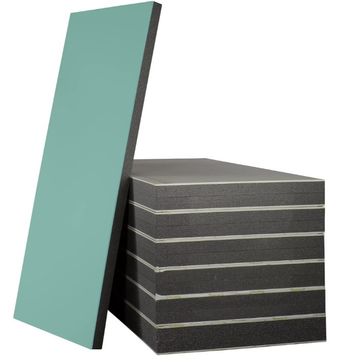 PLAQUE DE DOUBLAGE HYDROFUGE 250X120CM EPAISSEUR 13
