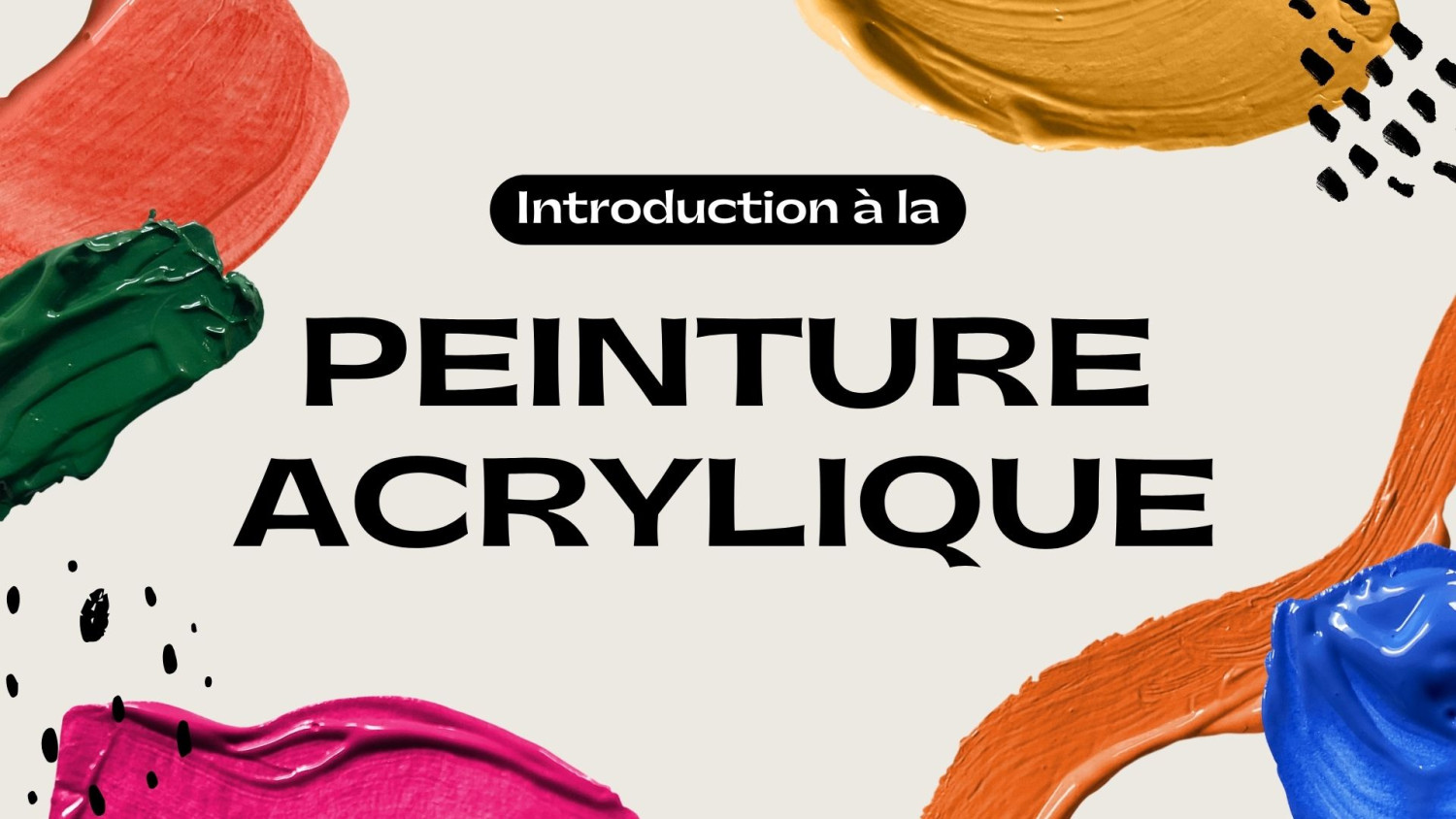 La peinture Acrylique