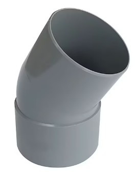 COUDE PVC MÂLE/FEMELLE 30°