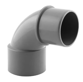 COUDE PVC MÂLE/FEMELLE 87°