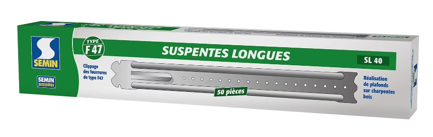 SUSPENTES LONGUES 400mm
