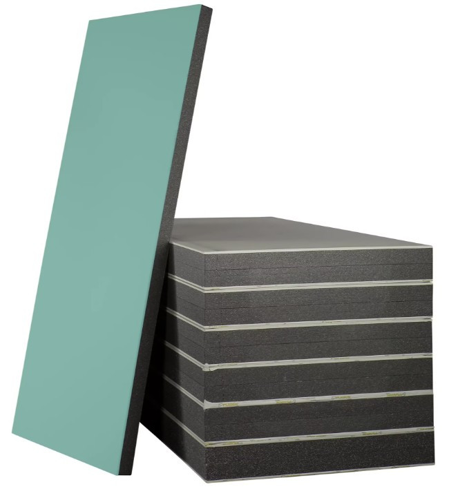 PLAQUE DE DOUBLAGE HYDROFUGE 250X120CM EPAISSEUR 10