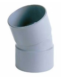 COUDE PVC MÂLE/FEMELLE 45°